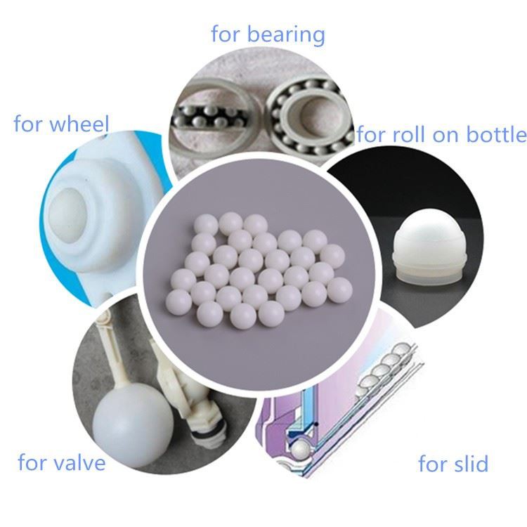 Application of the POM plastic balls