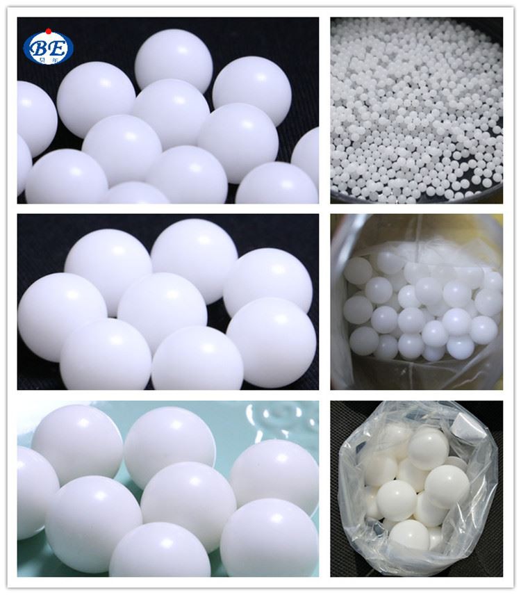 Plastic resin balls
