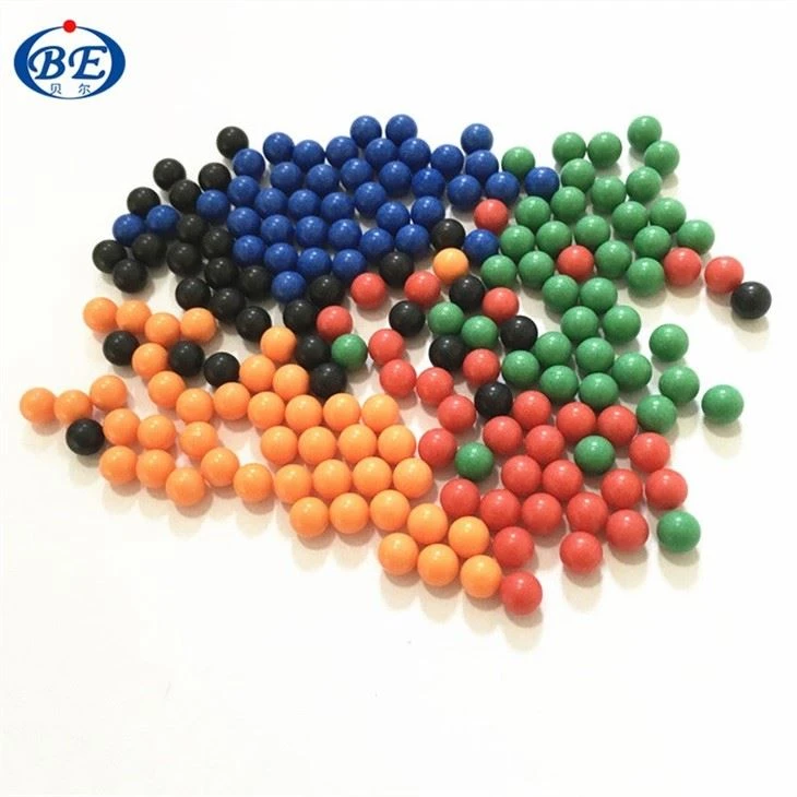 Colored Solid Plastic Ball