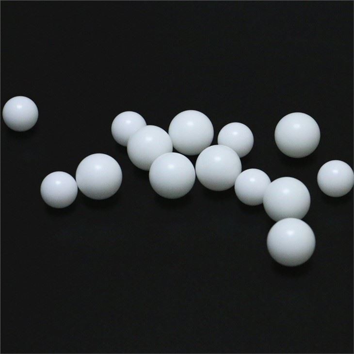 White Delrin POM Acetal Balls