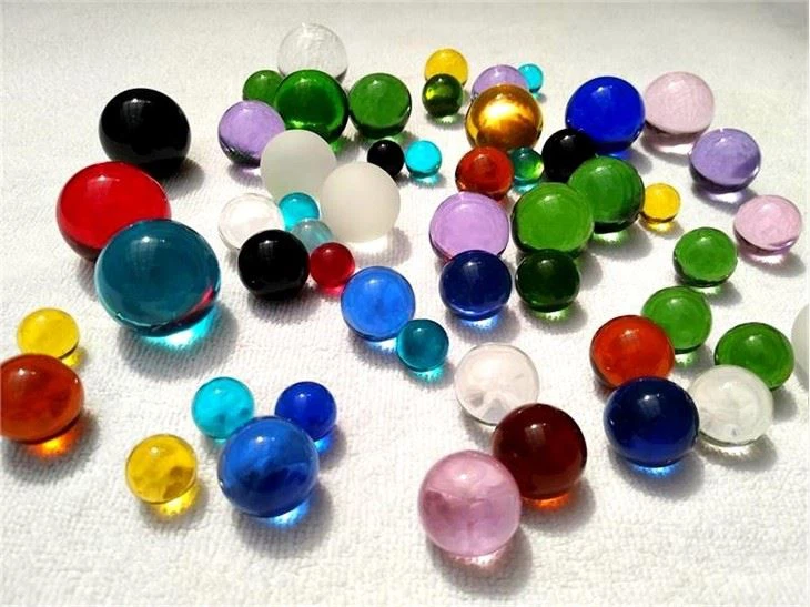 8mm 10mm 20mm Purple Glass Beads